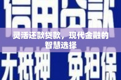 二七灵活还款贷款，现代金融的智慧选择