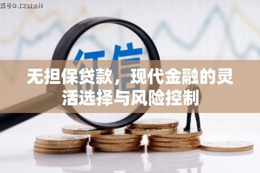 二七无担保贷款，现代金融的灵活选择与风险控制