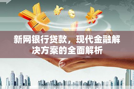 二七新网银行贷款，现代金融解决方案的全面解析