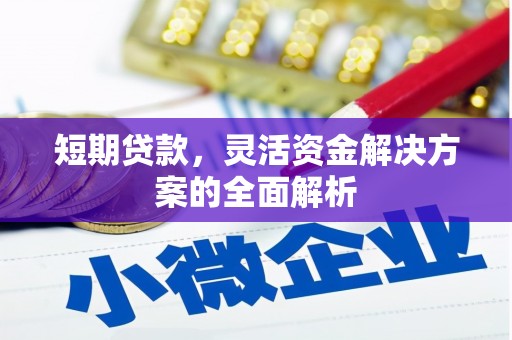 二七短期贷款，灵活资金解决方案的全面解析