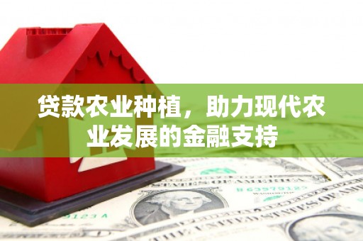 二七贷款农业种植，助力现代农业发展的金融支持